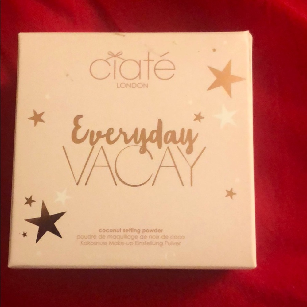 Ciate everyday vacay coconut setting powder